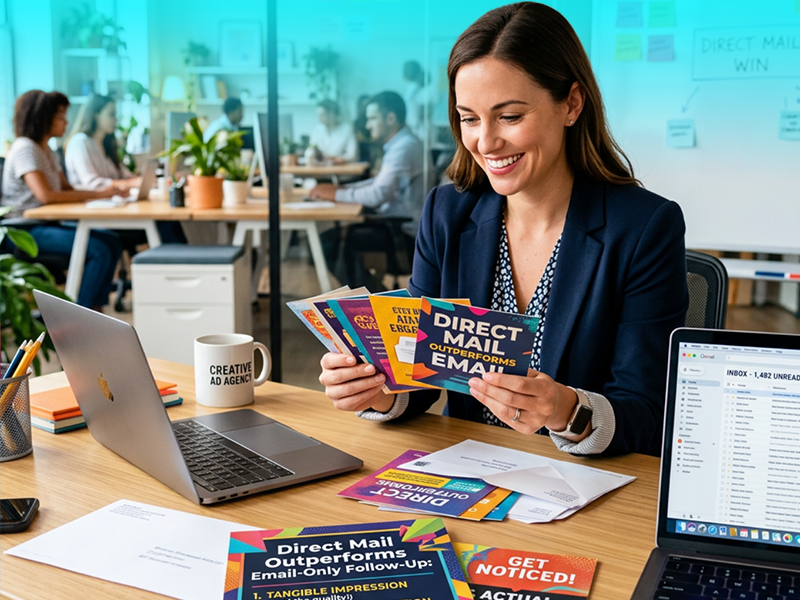 Direct Mail vs Email Follow-Up After Trade Show